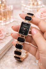 Luxury Rhinestone Bracelet Rectangle Women Watch